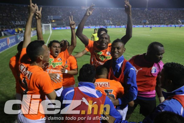 Imágenes de una final de infarto