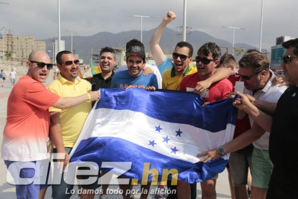 Así se vivió el ambiente de Honduras antes del juego contra Portugal