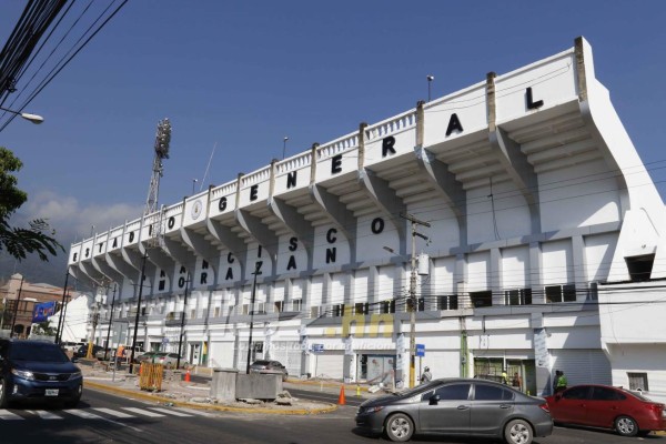 Una belleza: Así son las nuevas mejoras que realizan al estadio Morazán
