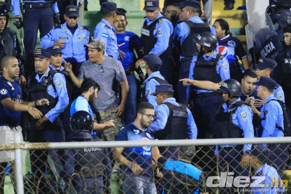 No se vio en TV: La mujer de Emilio Izaguirre deslumbró, detenidos, armas blancas y el auto de Beckeles