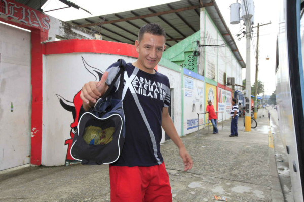 Atlético Choloma, viajó completo a Tegucigalpa.