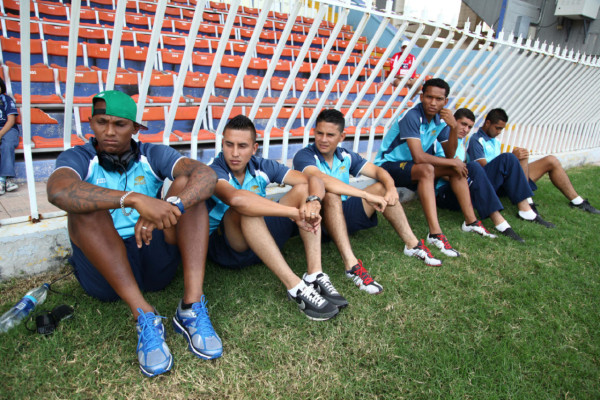 El ambiente previo al clasico Motagua vrs Marathon.