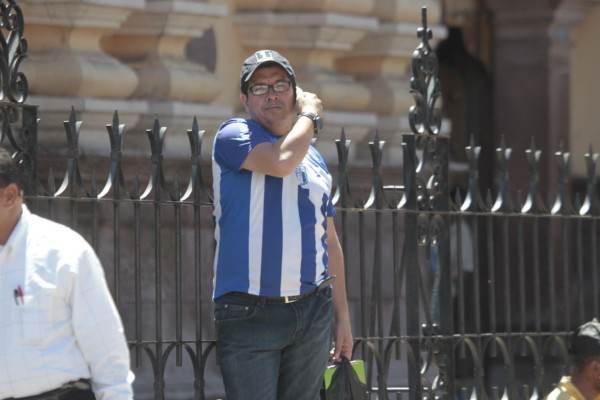 Ambiente antes del juego Honduras vrs Panamá