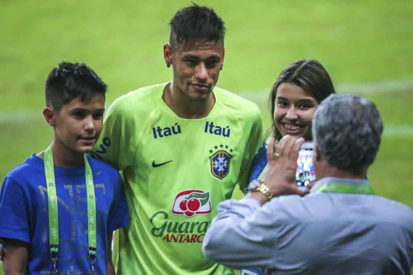 El alegre entrenamiento de Brasil antes de jugar contra Honduras