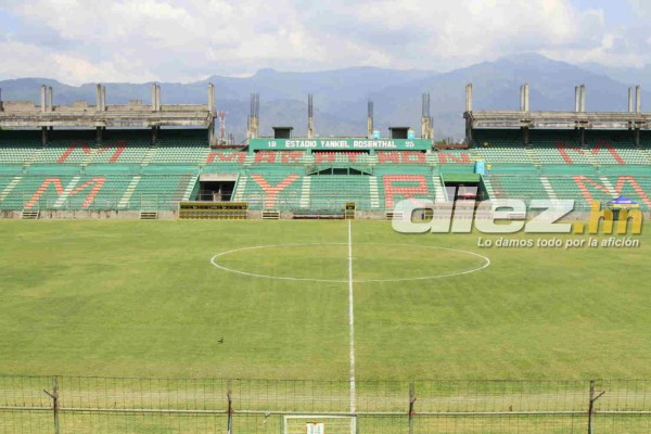 ¡Bien pulido! El ambiente en el Yankel previo a la semifinal entre Marathón-Real España