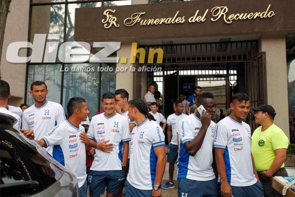 La emotiva despedida a Mario Verdial.