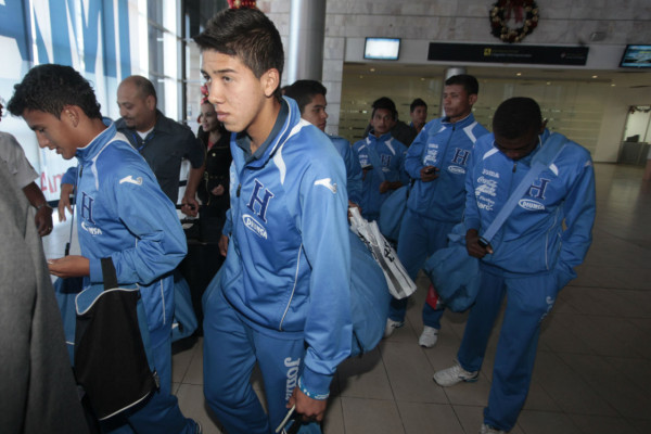 El arribó de la Sub-17 al país