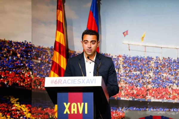 La carrera de Pirlo y Xavi en imágenes