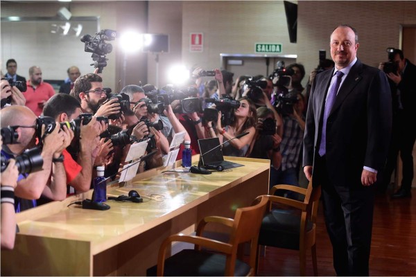 El español Rafael Benítez es el nuevo entrenador del Real Madrid