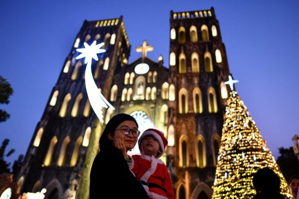 EN FOTOS: Así fue la bonita Navidad en diferentes partes del mundo