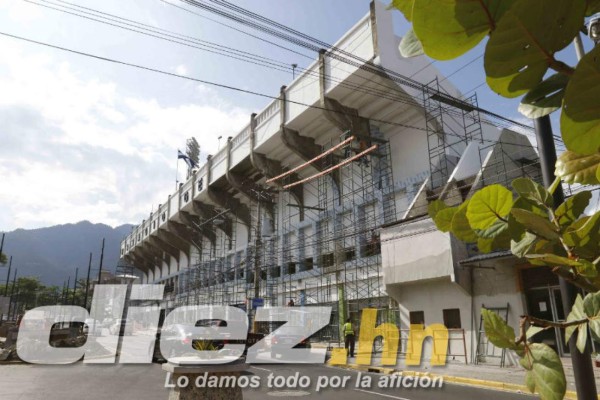 Una belleza: Así son las nuevas mejoras que realizan al estadio Morazán