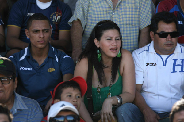 Ambiente en Choluteca en partido Motagua Real Sociedad.