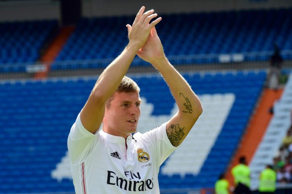 Toni Kroos fue presentado como nuevo jugador del Real Madrid.
