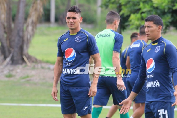 FOTOS: La visita a Diego Vázquez, la caída de Vega y la alegría en el entrenamiento de Motagua