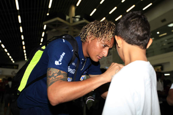 La Selección Nacional de Honduras partió hacia Costa Rica.