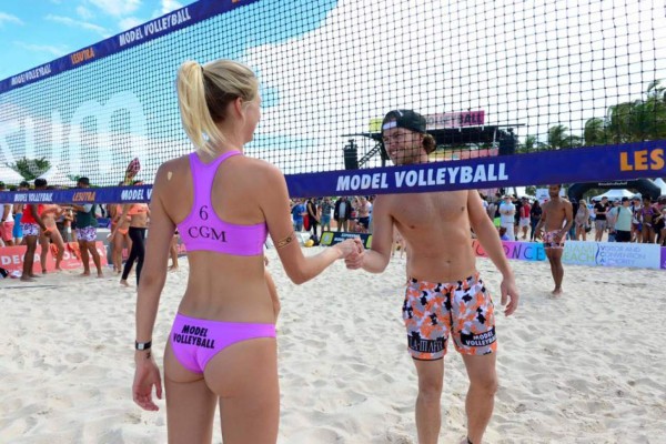 Las hermosas chicas que adornaron el Model Beach Volleyball en Miami