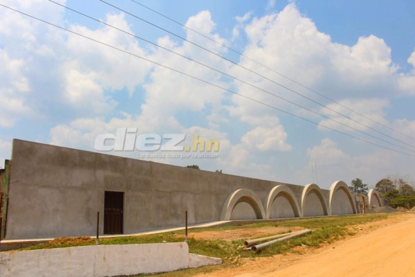 El nuevo y bonito estadio que se inaugurará en Campamento, Olancho