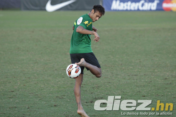 Entreno en Miami de la Selección de Brasil