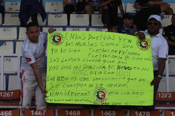 Las otras fotos que no viste del Motagua-Olimpia que terminó en caos