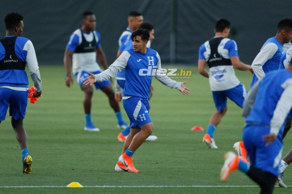 ¡Sin Danilo Acosta! Las imágenes del entreno de Honduras de cara al juego con El Salvador