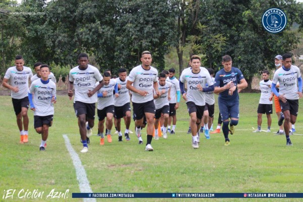 Ya con los refuerzos: Así fue el primer entrenamiento de Motagua de cara al Clausura 2021