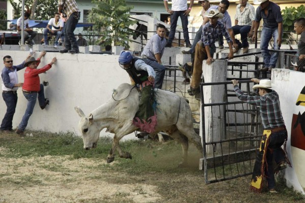 Las mejores imágenes de la tarde de jaripeo de Mario Berrios y Diego Reyes en Mezapa