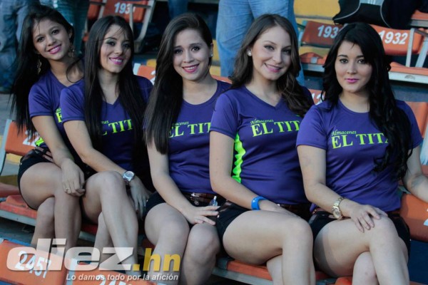 Las chicas bellas en la final de Honduras