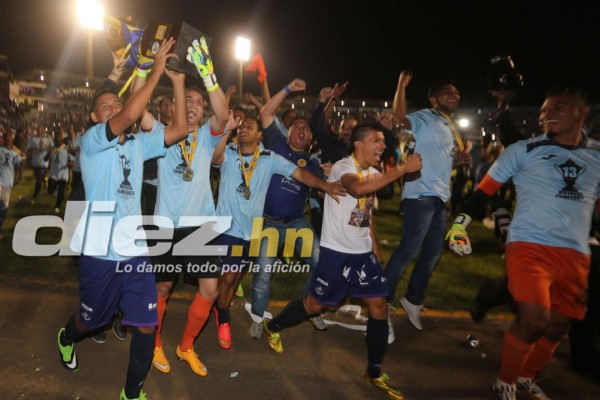 Motagua se corona campeón del fútbol hondureño