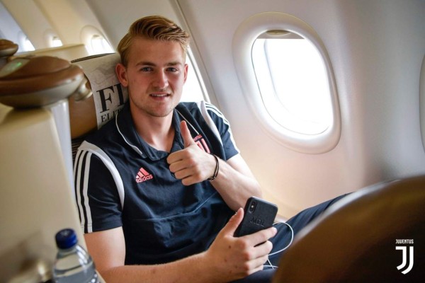 ¿Cómo fue recibido? Así fue el primer día de De Ligt con la Juventus y sus nuevos compañeros