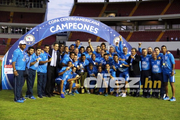 ¡A LO GRANDE! Así celebró Honduras el título de Copa Centroamericana