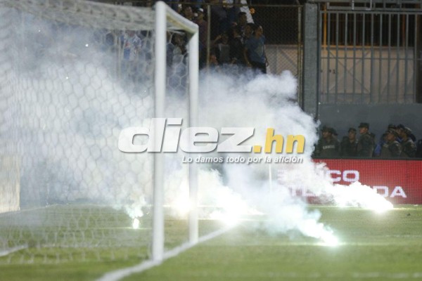 Estas son las mejores fotos que dejó las semifinales del fútbol de Honduras