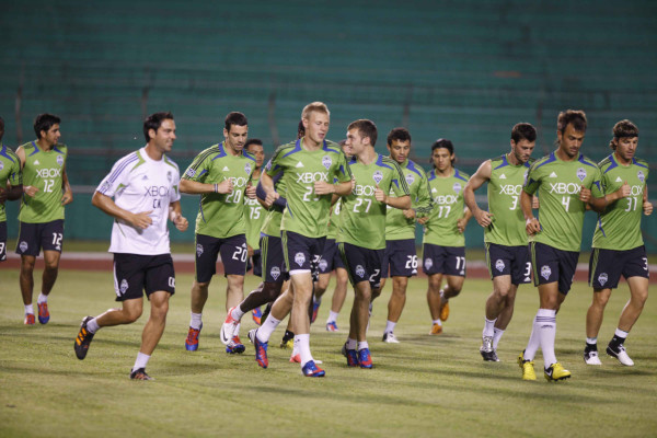 Seattle Sounders y Mario Martínez ya pisaron el Olímpico