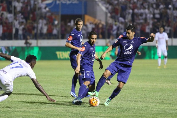 Las imágenes que no se vieron por TV del clásico Motagua-Olimpia