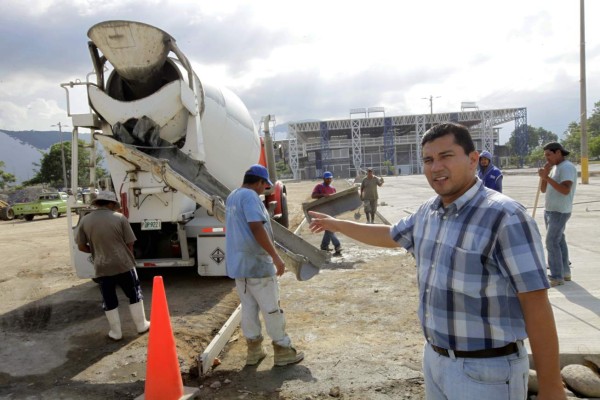 Avances en el Complejo Olímpico Metropolitano de San Pedro Sula