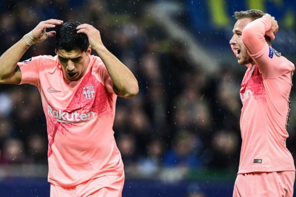 Luis Suárez pierde los estribos en Champions; la tristeza de Neymar y Mbappé