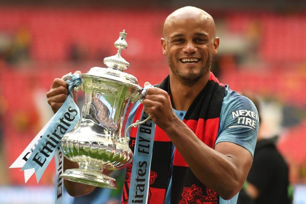 Así celebró el Manchester City el título de la FA Cup en Inglaterra