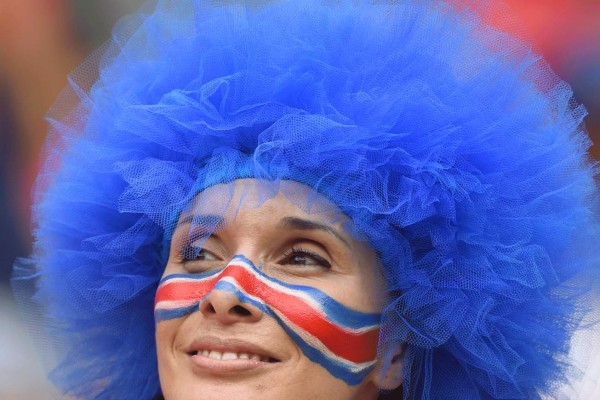 Las mejores imágenes del juego Costa Rica vs Italia.