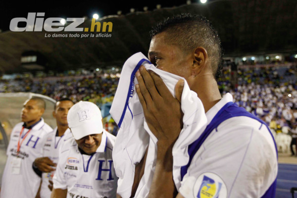 Celebración de los mundialistas