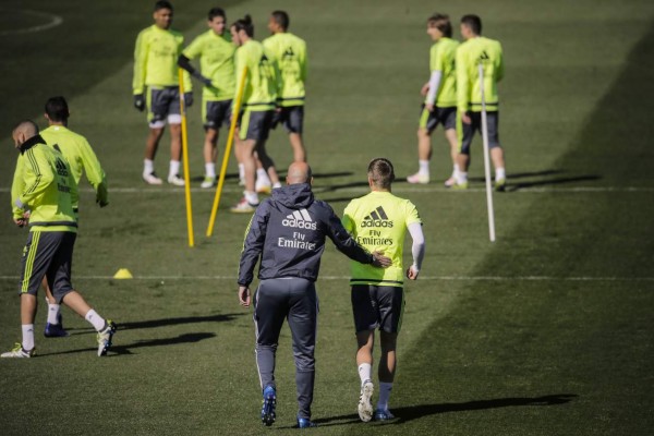 Último entrenamiento del Real Madrid previo al 'Clásico' ante Barcelona