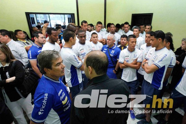 La emotiva despedida a Mario Verdial.