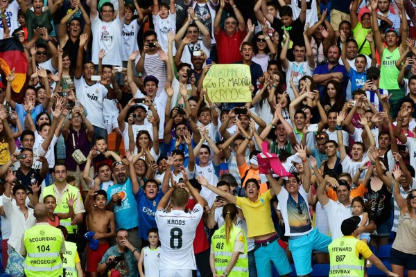 Toni Kroos fue presentado como nuevo jugador del Real Madrid.