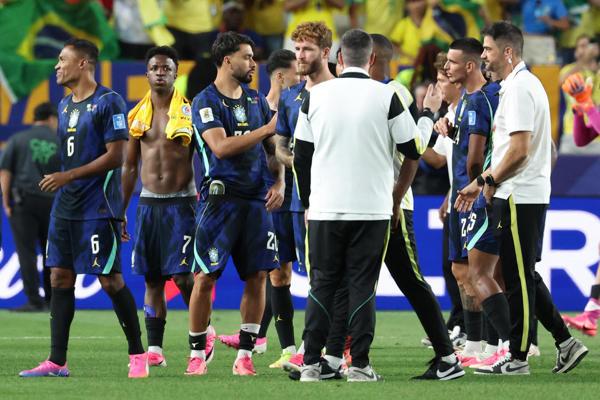 Borraron a Neymar, el haitiano que se llevó la camisa de Vinicius y gesto con Endrick