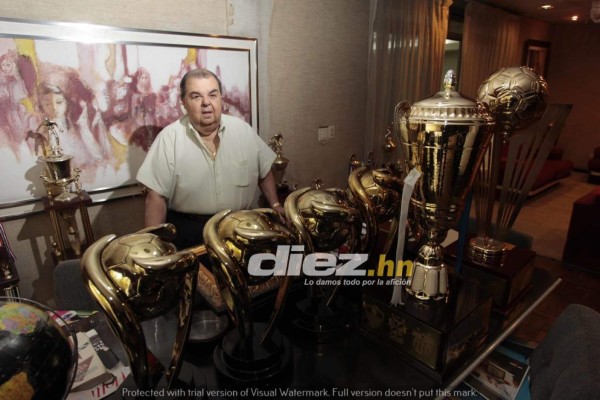 Rafael Ferrari, el presidente más laureado que tuvo Olimpia y el fútbol hondureño