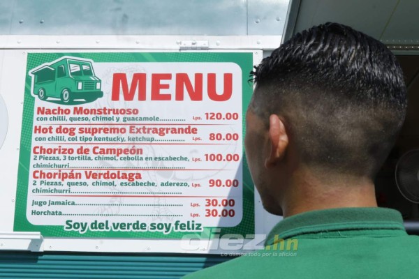 El monstruomóvil de Marathón, convertido en food truck en el Yankel Rosenthal