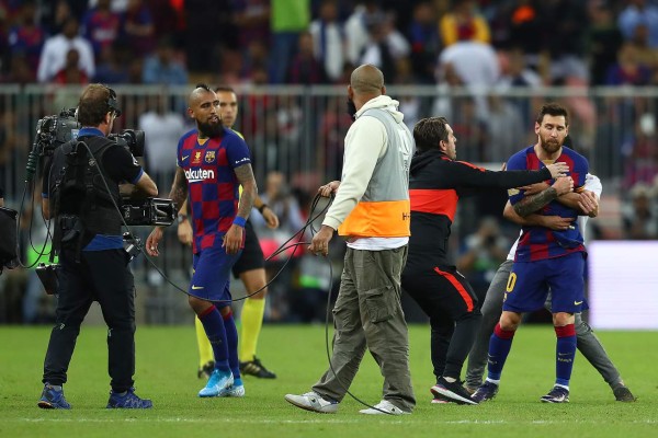 Dolor en el Barcelona y el feo gesto de Messi tras caer ante Atlético de Madrid