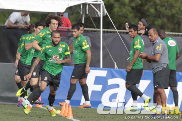 Entreno en Miami de la Selección de Brasil