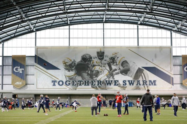 El ambientazo en Atlanta previo al choque entre Patriots y Rams en el Super Bowl LIII