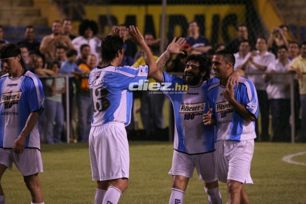 ¡Hotel y camisa de Motagua! El día que Diego Maradona visitó el Estadio Olímpico