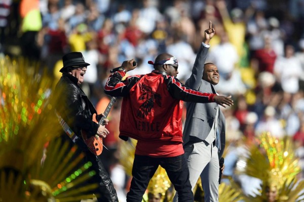 Show de cierre del Mundial Brasil 2014