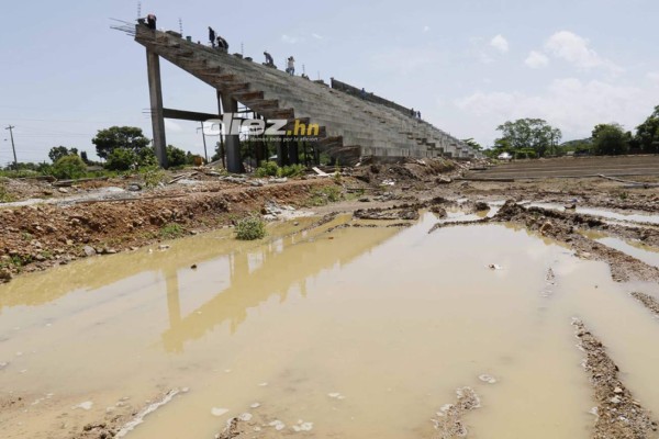 ¡Una joya! Así avanzan los trabajos del estadio del Parrillas One